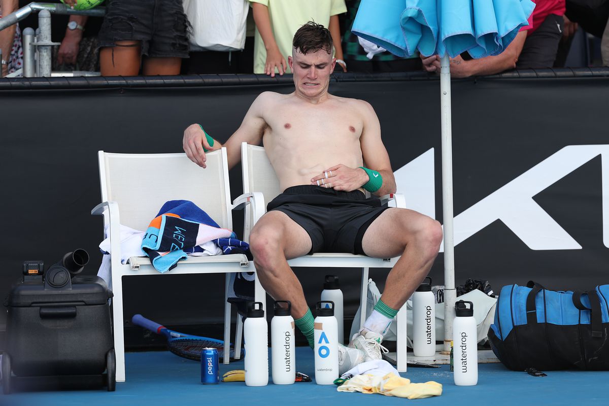 Jack Draper a vomitat după meciul din turul 1 de la Australian Open