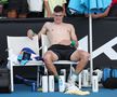 Jack Draper a vomitat după meciul din turul 1 de la Australian Open