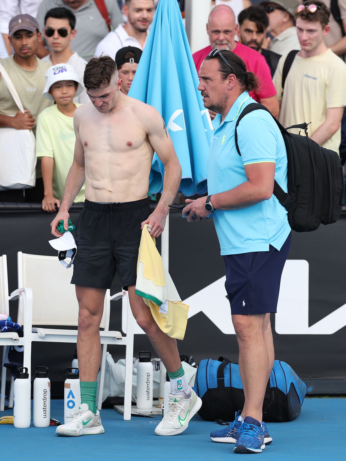 Jack Draper a vomitat după meciul din turul 1 de la Australian Open