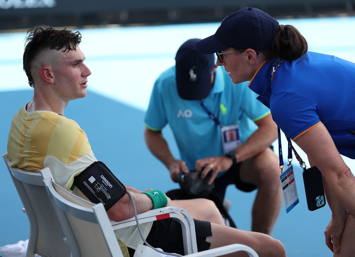 Jack Draper a vomitat după meciul din turul 1 de la Australian Open