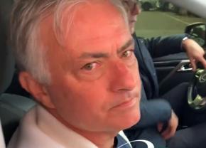 Imagini emoționante cu Jose Mourinho » Portughezul, în lacrimi după despărțirea de Roma