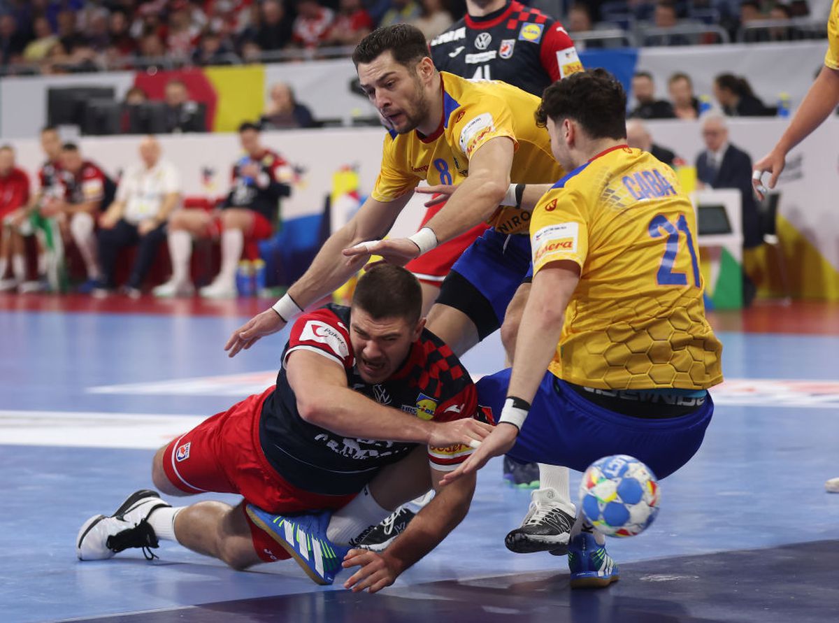 Învinsă și de Croația, România a încheiat pe antepenultimul loc Campionatul European de handbal masculin