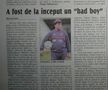 Ce scria Gazeta Sporturilor după accidentarea horror a lui Ardeleanu