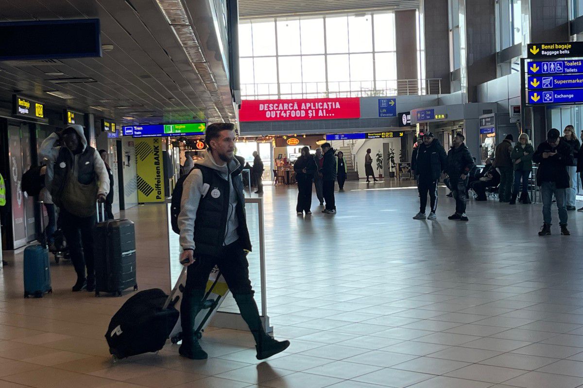 FCSB s-a întors din Antalya » Și cu brațul imobilizat, „Iron Man” Olaru n-a vrut să audă de ajutor