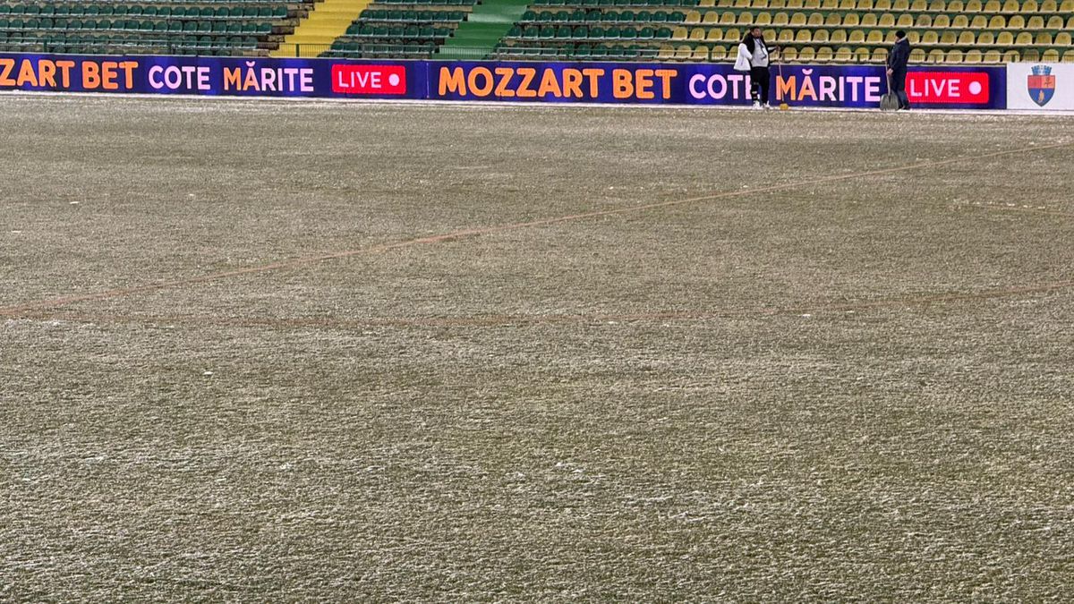 Cum se prezintă gazonul înainte de FC Argeș - FCSB