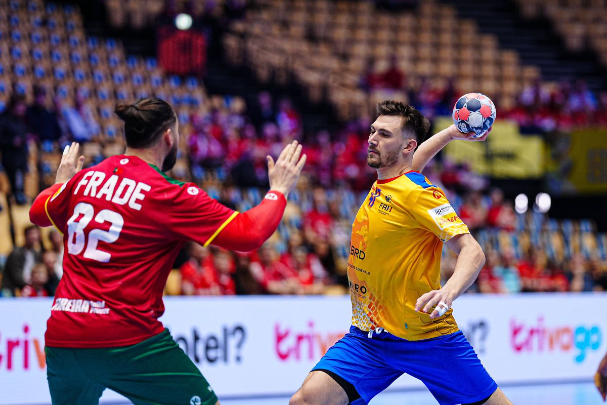 România nu s-a făcut de râs contra Portugaliei! Spectacol cu 74 de goluri la debutul în grupa de la Euro 2026 de handbal