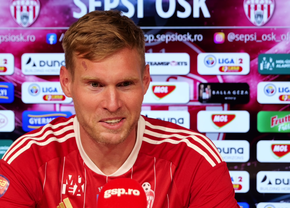 „Știți ce mi-a plăcut la FCSB?” » Joonas Tamm vrea s-o promoveze pe Sepsi în Superligă și nu-l uită pe Gigi Becali: „Făceai o greșeală și apăreai peste tot”