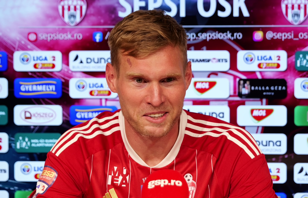 „Știți ce mi-a plăcut la FCSB?” » Joonas Tamm vrea s-o promoveze pe Sepsi în Superligă și nu-l uită pe Gigi Becali: „Făceai o greșeală și apăreai peste tot”