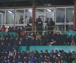 Suporteri în locul jurnaliștilor la masa presei la FC Argeș - FCSB / FOTO: Ionuț Iordache (GSP.ro)