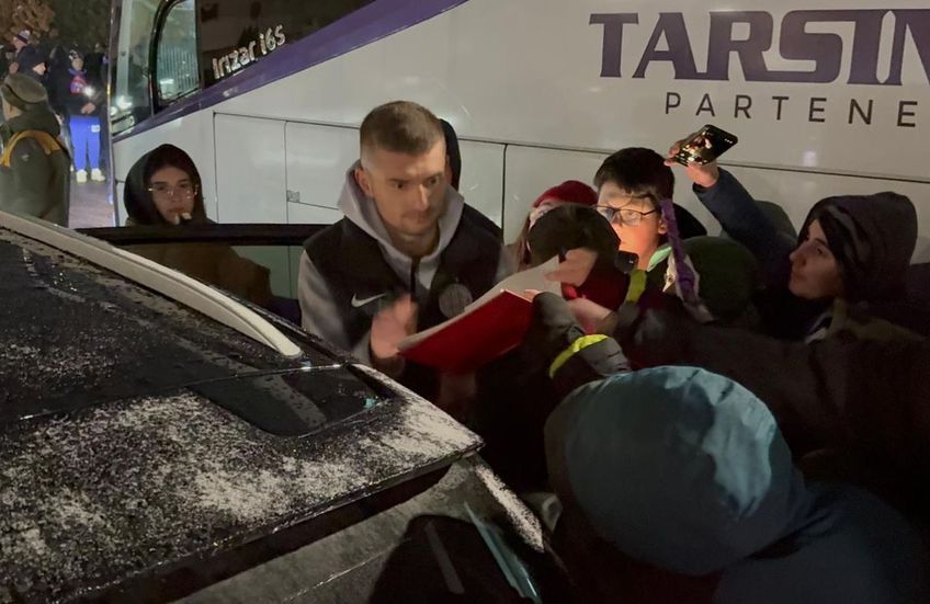 FOTO Florin Tănase n-a plecat cu autocarul echipei de la Mioveni!