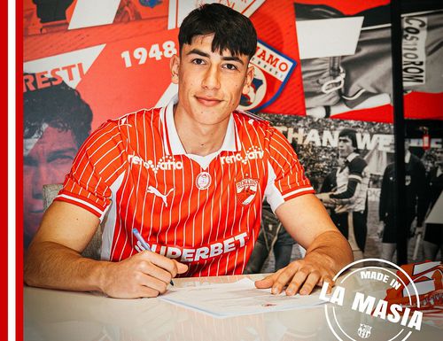 UPDATE Dinamo a prezentat al doilea transfer al iernii: „Made in La Masia”