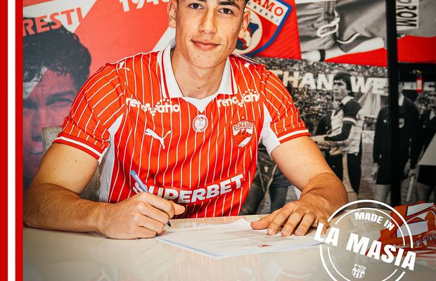 Dinamo a prezentat al doilea transfer al iernii: „Made in La Masia”