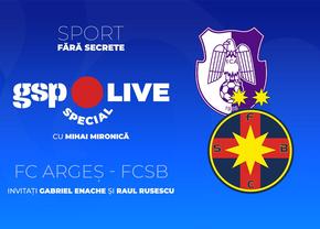 FC Argeș - FCSB, primul meci din 2026 » Comentăm la GSP Live Special cu Gabriel Enache și Raul Rusescu