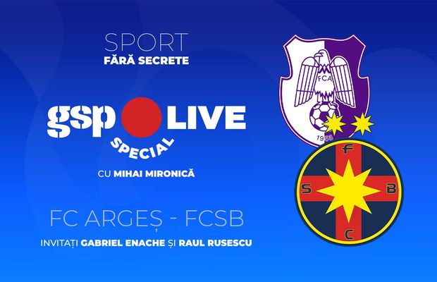 FC Argeș - FCSB, primul meci din 2026 » Comentăm la GSP Live Special cu Gabriel Enache și Raul Rusescu
