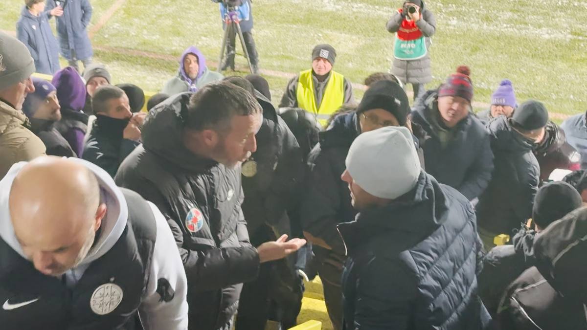 Mihai Stoica, în conflict cu spectatorii la Argeș - FCSB