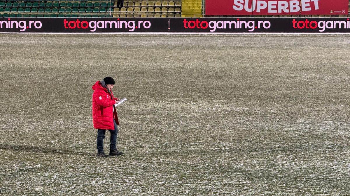 Cum se prezintă gazonul înainte de FC Argeș - FCSB