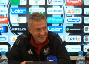 Cristiano Bergodi, despre transferuri și absenți înainte de meciul cu Dinamo: „Nu vreau să dau cu trafaletul”