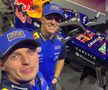 Max Verstappen și Isack Hadjar, alături de noul monopost Red Bull Racing // foto: Instagram @ redbullracing