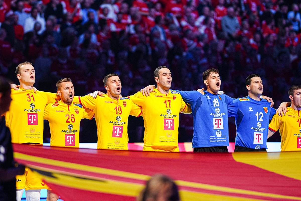 Cum s-a terminat Danemarca - Macedonia de Nord, în grupa României la EURO de handbal masculin