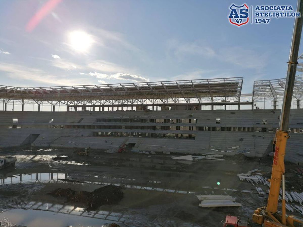 Stadionul Ghencea, aproape de finalizare » Fanii steliști vor fi încântați de imagini