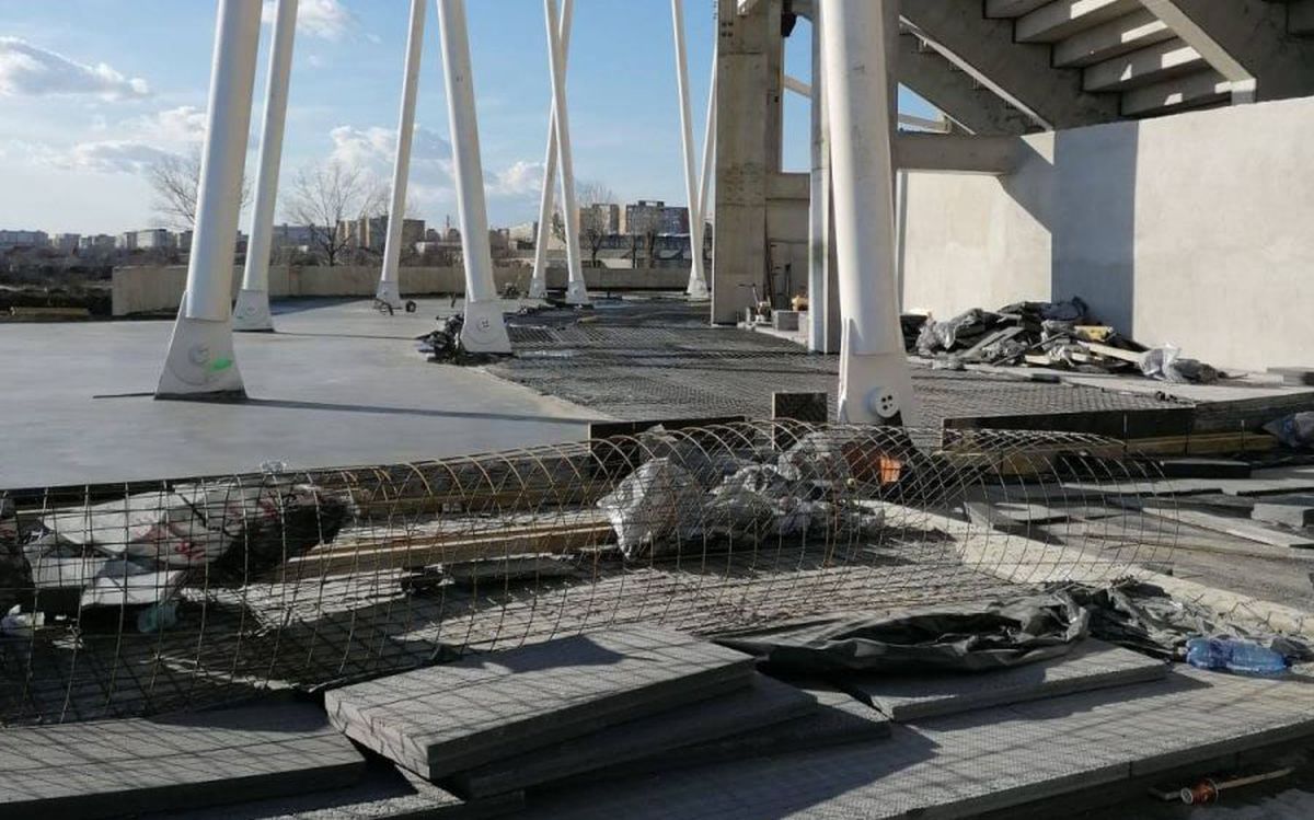 Stadionul Ghencea, aproape de finalizare » Fanii steliști vor fi încântați de imagini