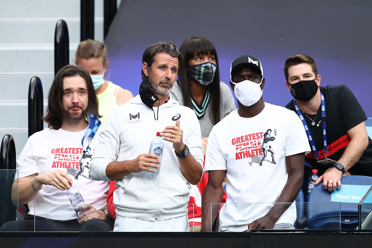 Alexis Ohanian - Serena Williams- Australian Open