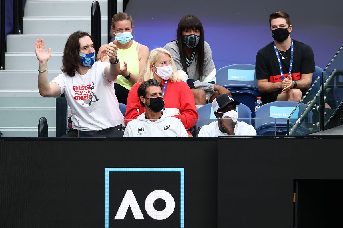 Alexis Ohanian - Serena Williams- Australian Open