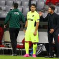 Diego Simeone și Luis Suarez (Atletico Madrid) FOTO Gettyimages