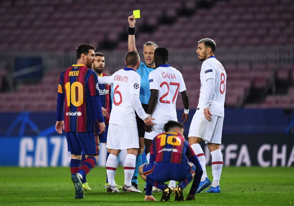 FOTO+VIDEO » Barcelona - PSG 1-4 » Mbappe s-a distrat cu Barca lui Messi! Catalanii, umiliți pe „Camp Nou”