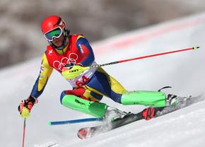Alexandru Ștefănescu, locul 35 în finala de la slalom » De la 10:15, România participă în semifinala la sprint pe echipe