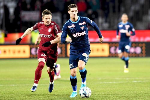 David Miculescu, în CFR Cluj - UTA // foto: Imago Images