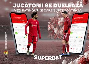 Ratingul SuperJucătorilor în exclusivitate la Superbet. Azi te superajută în duelurile Lewa-Salah și Dzeko vs Jota