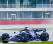 Noul monopost Williams FW44 scos pe circuit la Silverstone