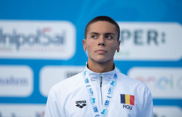 David Popovici, desemnat cel mai bun înotător european al anului 2022