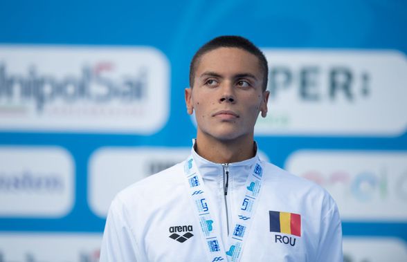 David Popovici, desemnat cel mai bun înotător european al anului 2022