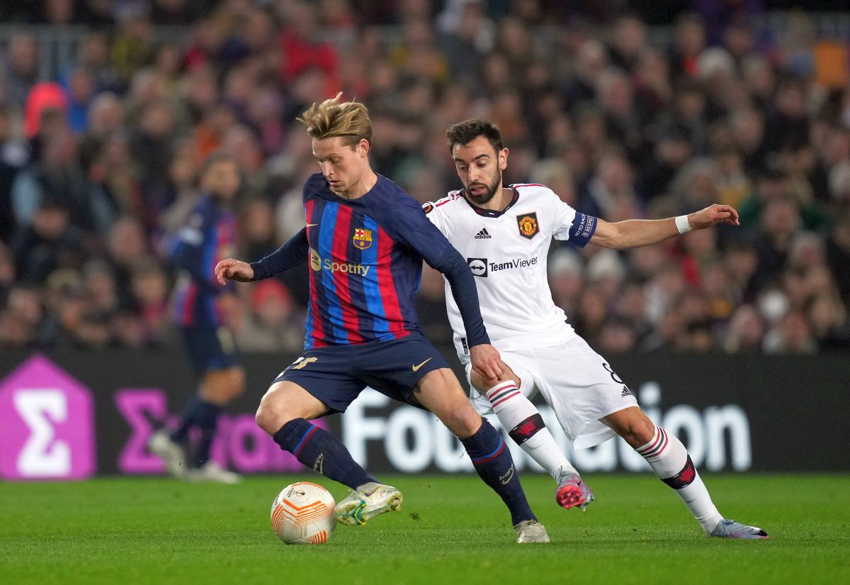 Barcelona - Manchester United 2-2. Spectacol pe Camp Nou în derby-ul din Europa League » 4 goluri marcate după pauză