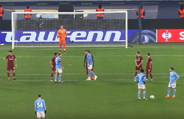 Din fază fixă, Dane?! Cine e jucătorul care l-a „trădat” pe Petrescu la golul lui Lazio