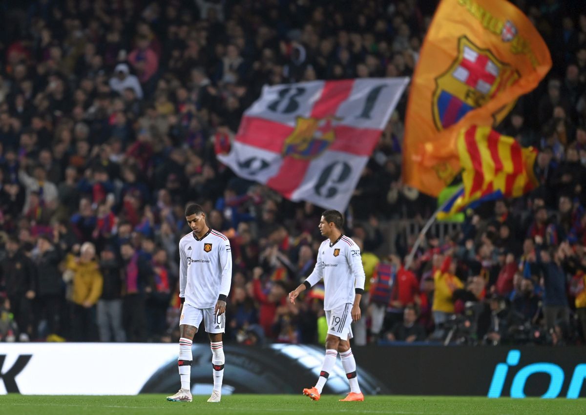 Barcelona - Manchester United 2-2. Spectacol pe Camp Nou în derby-ul din Europa League » 4 goluri marcate după pauză