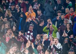 Câți fani CFR Cluj au mers la duelul cu Lazio » Momentele care au făcut să vibreze un „Olimpico” aproape pustiu