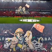 Scenografia emoționantă a fanilor lui Trabzonspor / Sursă foto: Facebook@Ultras World