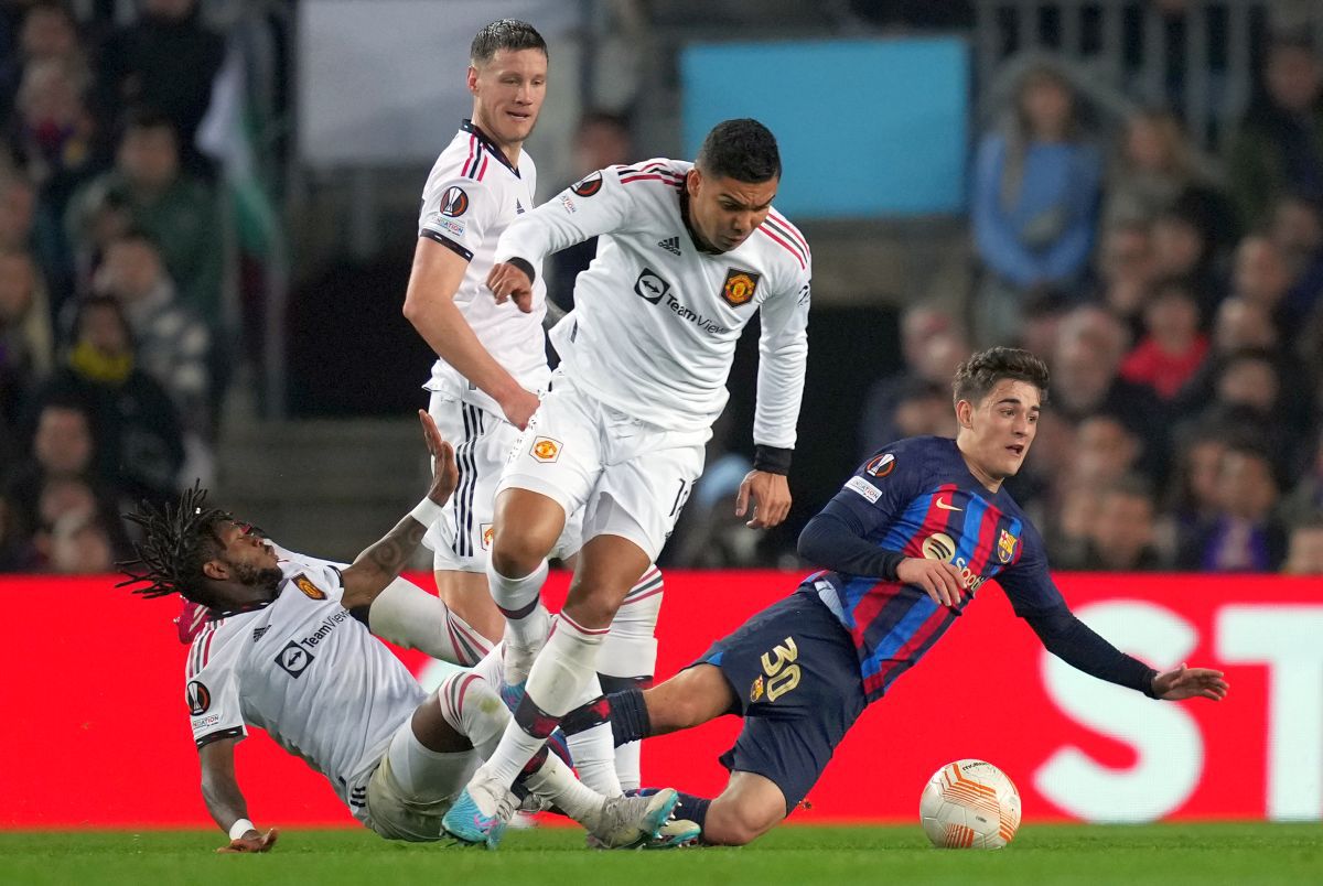 Barcelona - Manchester United 2-2. Spectacol pe Camp Nou în derby-ul din Europa League » 4 goluri marcate după pauză