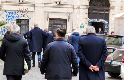 PSD s-a mutat la Lazio - CFR Cluj » Lângă cine a fost surprins patronul campioanei