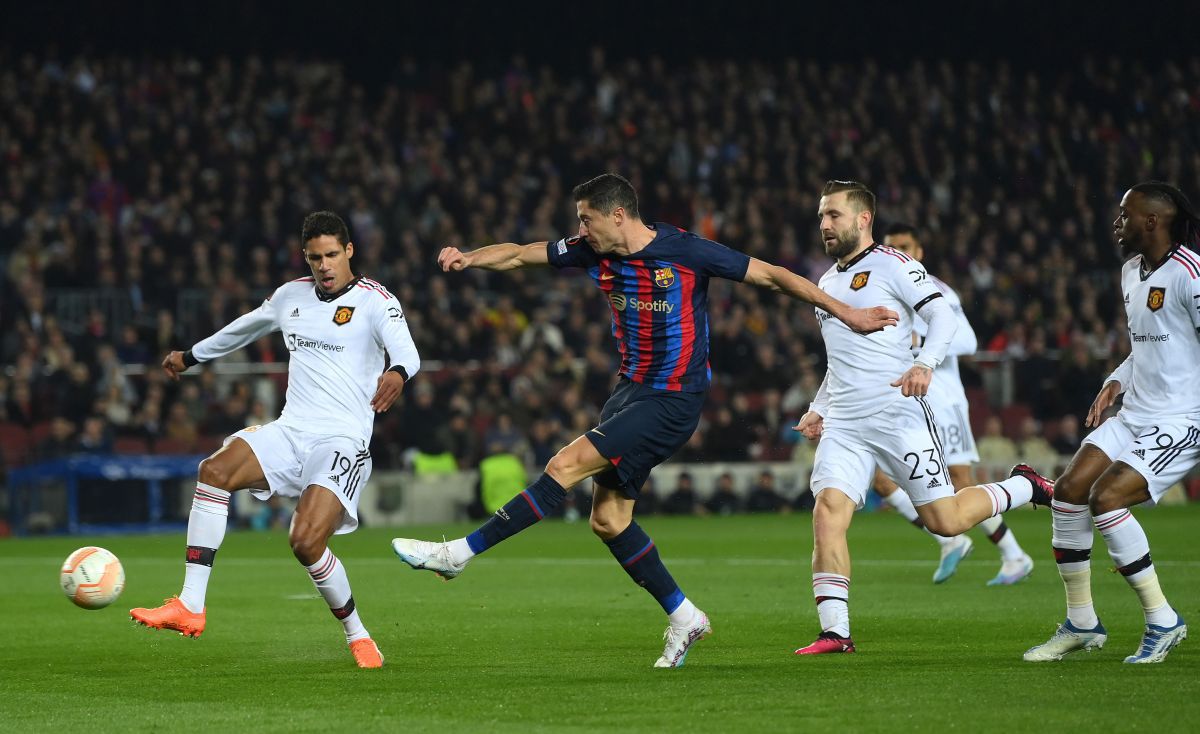 Barcelona - Manchester United 2-2. Spectacol pe Camp Nou în derby-ul din Europa League » 4 goluri marcate după pauză