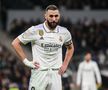 Karim Benzema (35 de ani), atacantul francez al campioanei Spaniei, Real Madrid, a stabilit un record în meciul câștigat de gruparea de pe „Santiago Bernabeu”, scor 4-0, în fața lui Elche, în runda cu numărul 21 din La Liga. 
Foto: Imago