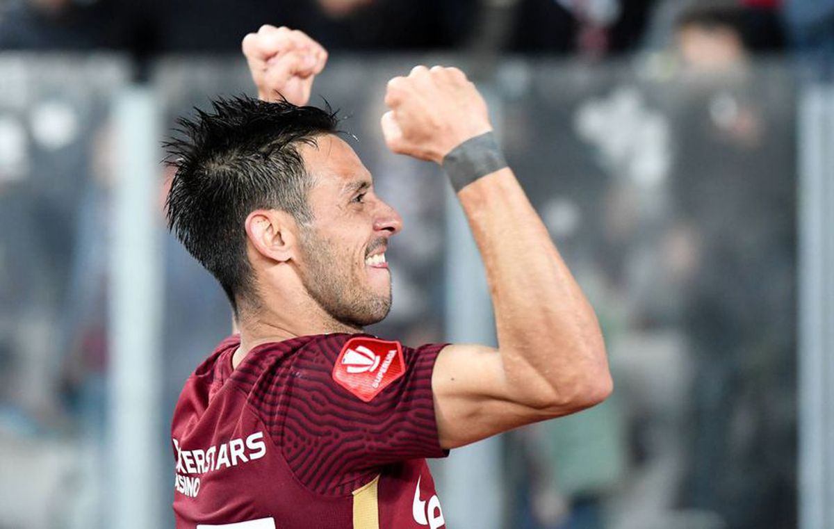 Mario Camora a bătut recordul lui Marius Lăcătuș! Borna istorică atinsă de căpitanul lui CFR Cluj