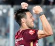 Mario Camora (36 de ani) a fost integralist în Lazio Roma - CFR Cluj, scor 1-0, turul play-off-ului pentru „optimile” Conference League, și a bătut un record istoric deținut de Marius Lăcătuș (58 de ani).