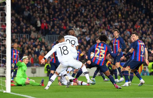 Barcelona - Manchester United 2-2. Spectacol pe Camp Nou în derby-ul din Europa League » 4 goluri marcate după pauză