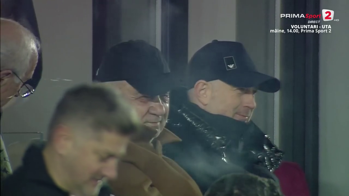 FOTO Edi Iordănescu după golul lui Albion Rrahmani în Rapid - Hermannstadt