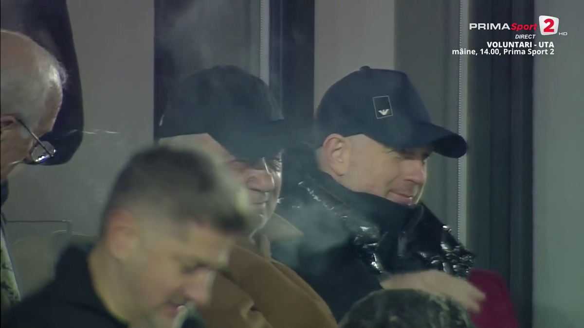 FOTO Edi Iordănescu după golul lui Albion Rrahmani în Rapid - Hermannstadt