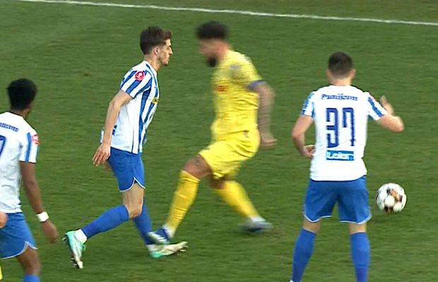 „Aproape mi-a rupt piciorul!” » Paul Papp pus la zid după o intrare criminală: „Mi s-a umflat, mă doare foarte tare...”